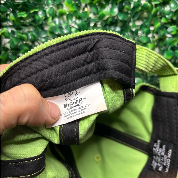 Keroppi corduroy cotton hat - Picture 5 of 6